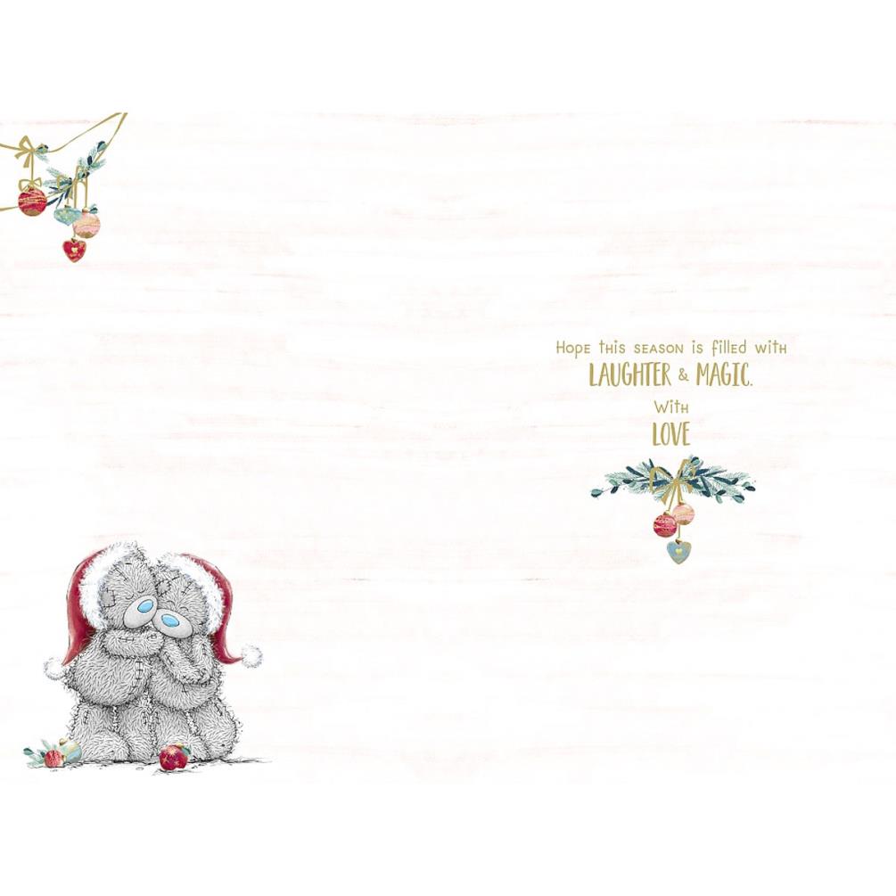 Aunt & Uncle Me to You Bear Christmas Card Extra Image 1